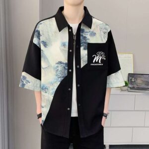 Men’s Half Sleeve Casual Shirt (Printed)