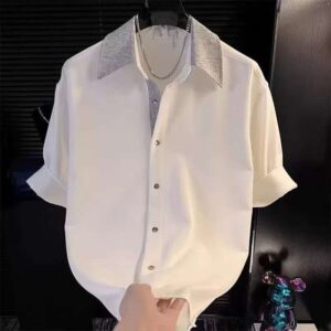 Men’s Short Sleeve Button Shirt