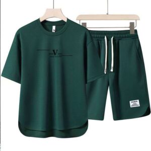 Men’s Polo T-Shirt & Shorts Set