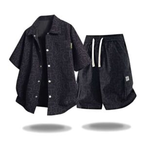 Men’s Summer Shirt & Shorts Set